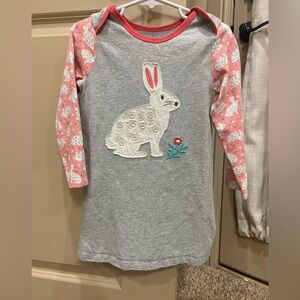Girl Baby Boden bunny dress